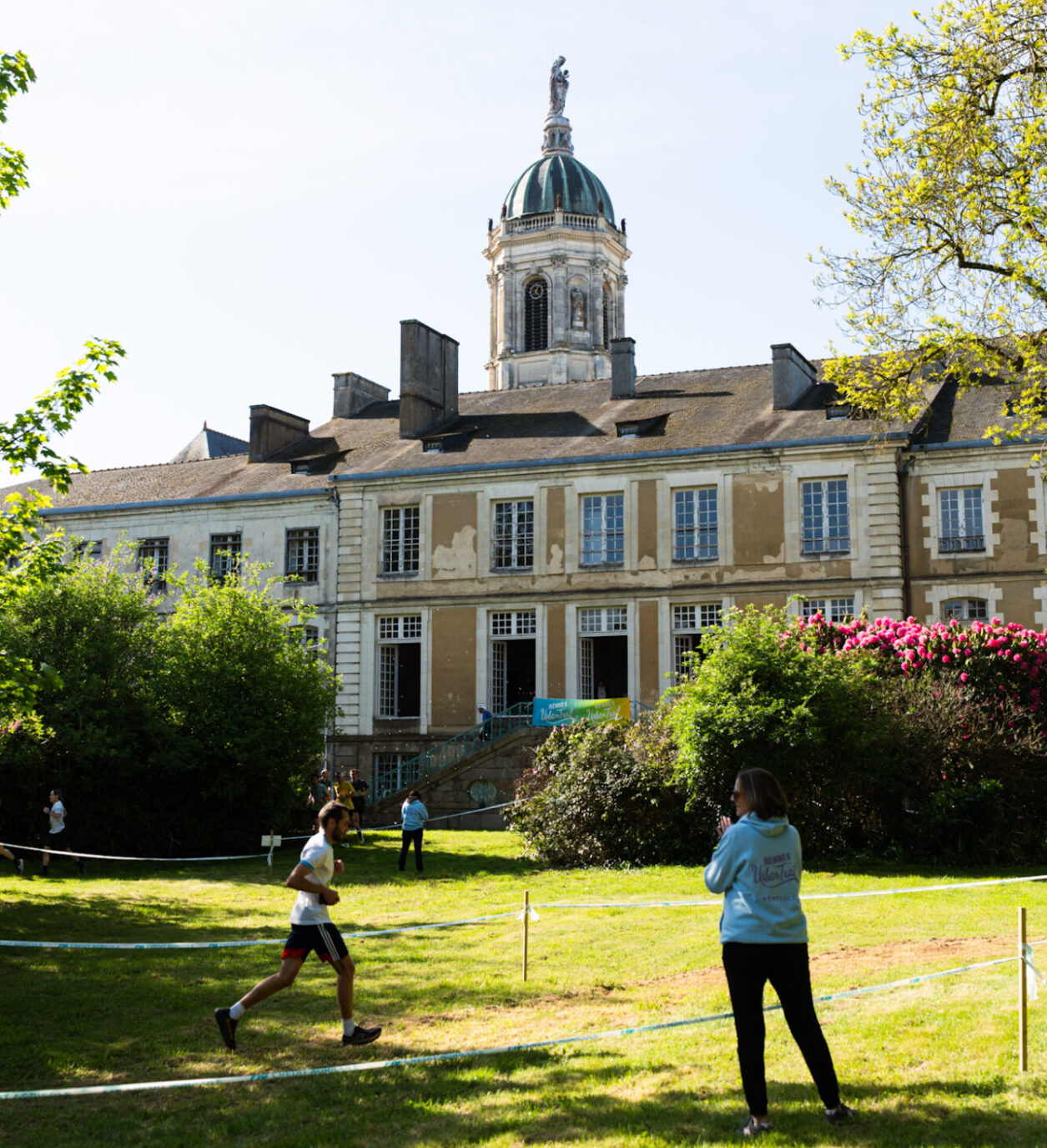 Actualité Rennes Urban Trail : le Palais Saint-Melaine au rythme de la fête et du sport après des années d&rsquo;isolement